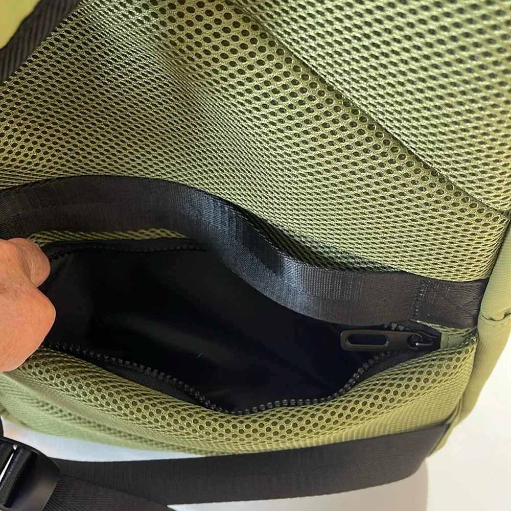 ATLEY JAMES, Green Backpack for Men